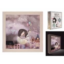 CAJA DE LUZ ANEKKE BALLERINA 20 x 20 x 4 cm.