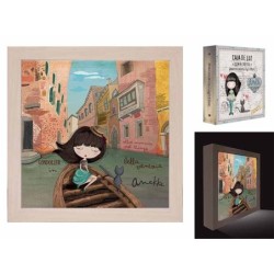 CAJA DE LUZ ANEKKE VENEZIA 20 x 20 x 4 cm.