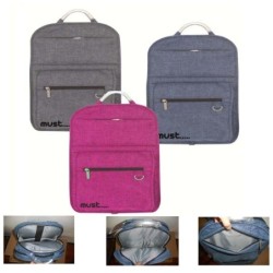 MOCHILA COL.MUST LAPTOP CASE,2 COLORES 48 x 32 x 10 cm.