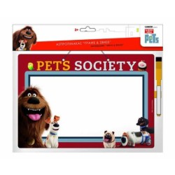PIZARRA CON MARCADOR PETS 29 x 20 cm.