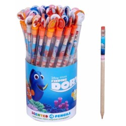 EXP.50 LAPICES OLOROSOS FINDING DORY ,5 OLORES Expositor: 22 x 11,5 x 11,5 cm Unidad: 18,5 cm