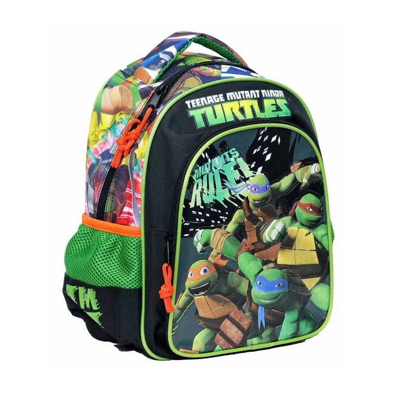 MOCHILA OVAL TORTUGAS NINJA PEQUEÑA 33 x 25 x 13 cm MOCHILA OVAL TORTUGAS NINJA PEQUEÑA 33 x 25 x 13 cm