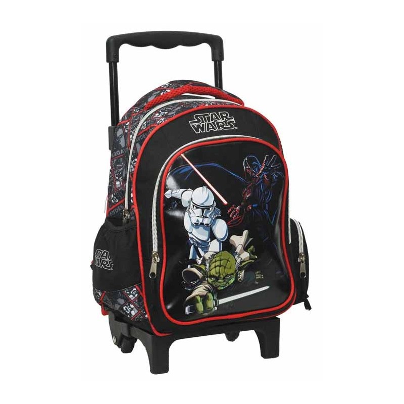 MOCHILA CON TROLLEY PEQUEÑA STAR WARS 56 x 26 x 13 cm MOCHILA CON TROLLEY PEQUEÑA STAR WARS 56 x 26 x 13 cm