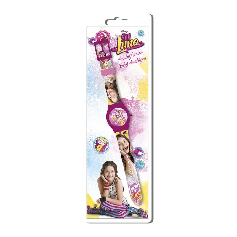 RELOJ ANALOGICO SOY LUNA 23 cm RELOJ ANALOGICO SOY LUNA 23 cm
