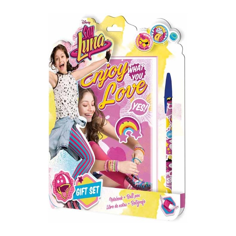 BLISTER LIBRETA ESPIRAL 3D Y BOLI SOY LUNA 20 x 18 x 3 cm BLISTER LIBRETA ESPIRAL 3D Y BOLI SOY LUNA 20 x 18 x 3 cm