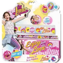 BLISTER PAPELERIA 5P ESTUCHE 3D SOY LUNA 26 x 16 x 3 cm