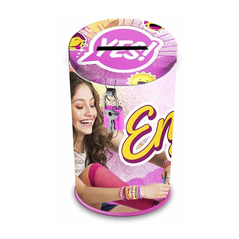 HUCHA C/CANDADO CILINDRO SOY LUNA 13 x 8 x 8 cm HUCHA C/CANDADO CILINDRO SOY LUNA 13 x 8 x 8 cm