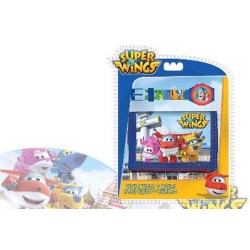 SET RELOJ DIGITAL Y BILLETERA SUPER WINGS 23 x 17 x 2,5 cm