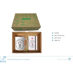 SET LIBRETA Y MUG ,HACER LA COMUNION MOLA BOY Caja: 28 x 20 x 9 Taza: 8 � Libreta: A6