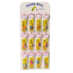 EXP.48 CUELGAMOVILES MULTIC.SURT. 50 x 22 x 13 cm