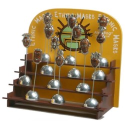 EXP.36 PINZAS ESPIRAL COLEC.NEW ETHNIC 25 x 21 x 21 cm