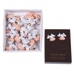 SET 24 STICKERS VACAS Blister: 3 x 10 x 7,5 cm