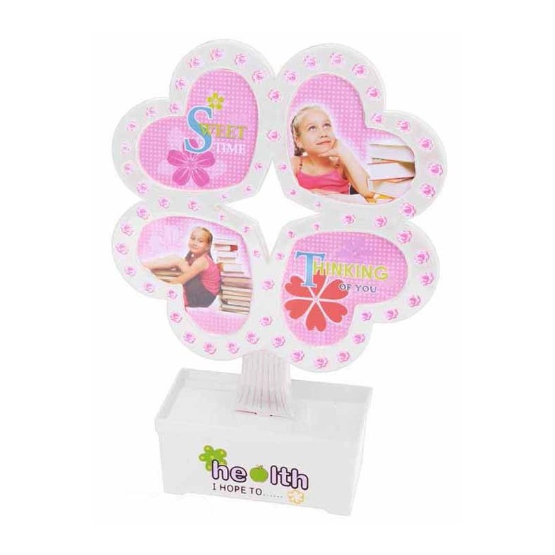 PORTAFOTOS MULTI GIRO ARBOL BLANCO 32 x 24 x 7,5 cm PORTAFOTOS MULTI GIRO ARBOL BLANCO 32 x 24 x 7,5 cm