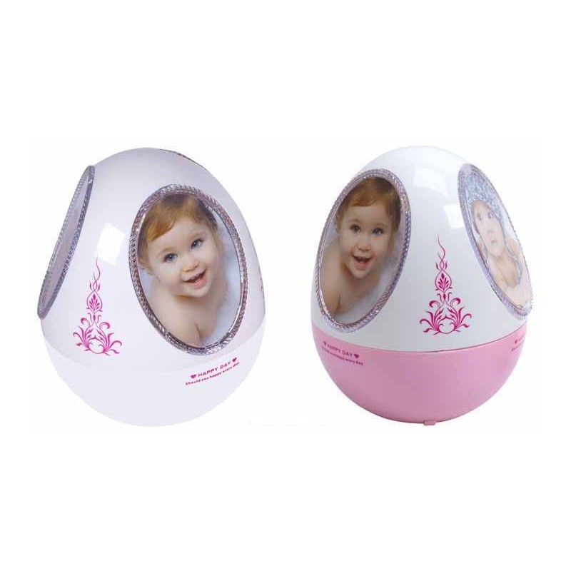 PORTAFOTOS GIRATORIO GRANDE ,2 COLORES MODELO EGG 21 x 15 x 15 cm PORTAFOTOS GIRATORIO GRANDE ,2 COLORES MODELO EGG 21 x 15 x 15 cm