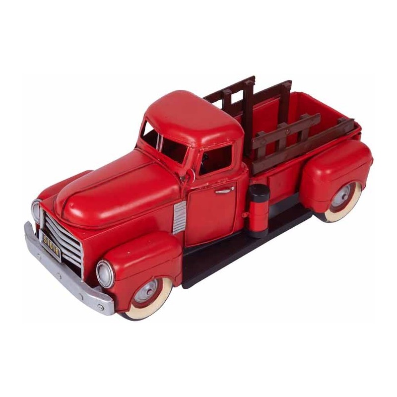 COCHE METAL PICK UP 1950 ROJO GMC 32 x 14 x 15 cm COCHE METAL PICK UP 1950 ROJO GMC 32 x 14 x 15 cm