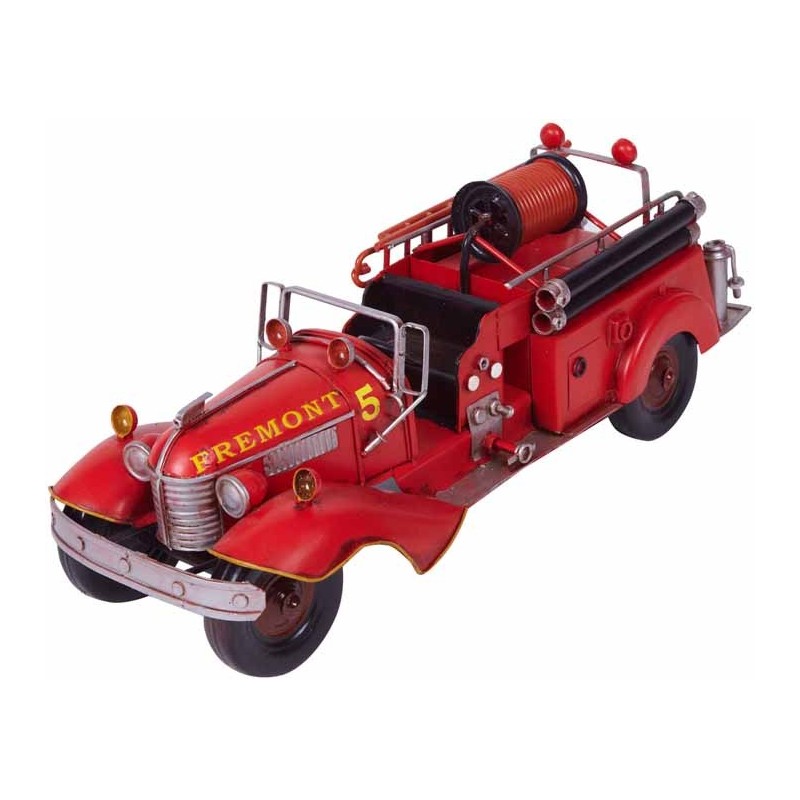 COCHE BOMBEROS RED FREMONT 1939 36 x 14 x 11 cm COCHE BOMBEROS RED FREMONT 1939 36 x 14 x 11 cm