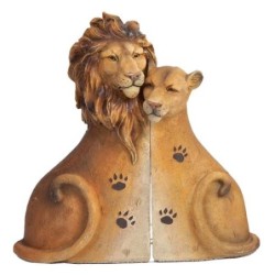 PAREJA DE LEONES 14 x 15 x 5 cm