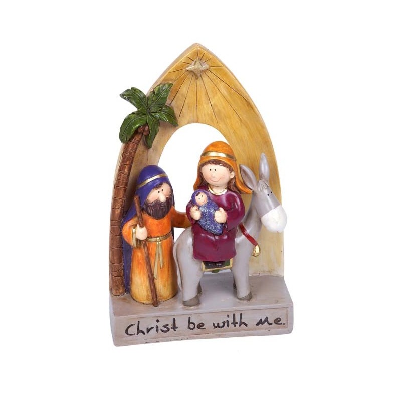 FIGURAS NACIMIENTO PEQUEÑO CON PALMERA 13,5 x 5,5 x 20 cm FIGURAS NACIMIENTO PEQUEÑO CON PALMERA 13,5 x 5,5 x 20 cm
