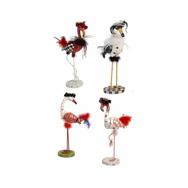 FIGURA DECORACION -FLAMENCO- ,4 MODELOS 48 x 15 x 12 cm FIGURA DECORACION -FLAMENCO- ,4 MODELOS 48 x 15 x 12 cm