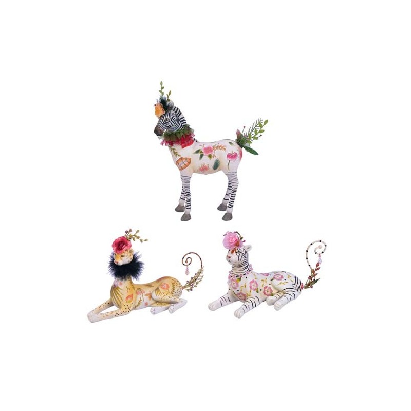 FIG CERAMICA LADY ANIMALS FLOWERS, 3 MOD(QS-4368/9 15,5 x 27 x 11 cm FIG CERAMICA LADY ANIMALS FLOWERS, 3 MOD(QS-4368/9 15,5 x 27 x 11 cm