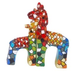 PAREJA BURROS PEQUEÑOS MIXED COLORS 9 x 10,5 x 2 cm