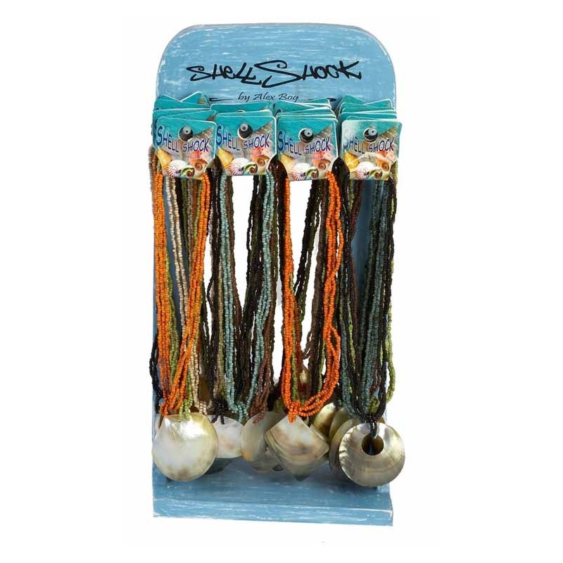 EXP.32 COLLARES COLORES SHELL SHOOK 40 x 28 x 8 cm EXP.32 COLLARES COLORES SHELL SHOOK 40 x 28 x 8 cm