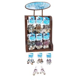 EXP.72 PENDIENTES SHELL TRIPLE RAMA 33 x 19 x 8,5 cm