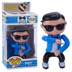 MUÑECO GANGNAM STYLE CON CUERDA Y MUSICA 3,75 x 3 x 8 cm