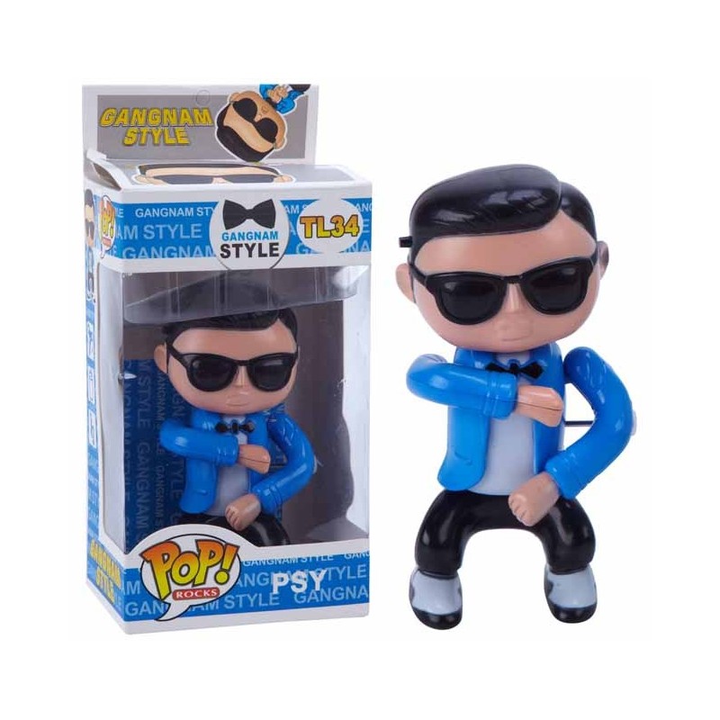 MUÑECO GANGNAM STYLE CON CUERDA Y MUSICA 3,75 x 3 x 8 cm MUÑECO GANGNAM STYLE CON CUERDA Y MUSICA 3,75 x 3 x 8 cm