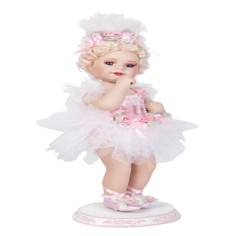 MUÑECA DE PIE ROSA COL.BALLET 25 x 10 x 8 cm MUÑECA DE PIE ROSA COL.BALLET 25 x 10 x 8 cm