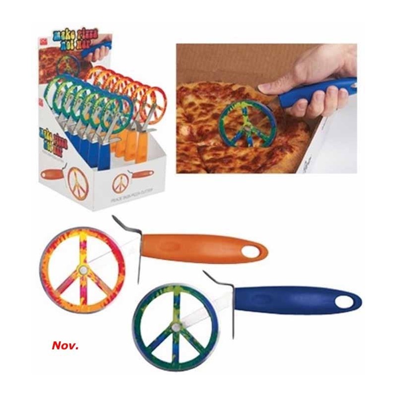 EXP.12 PIZZA CUTTER, 2 COLORES SURTIDOS EXP: 19 x 31,5 x 18,5 cm UNID: 20 cm EXP.12 PIZZA CUTTER, 2 COLORES SURTIDOS EXP: 19 x 31,5 x 18,5 cm UNID: 20 cm