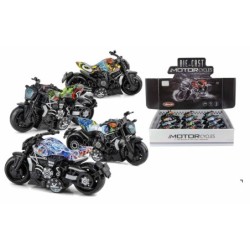 EXP.12 MOTOS 1:18 TUNNING,4 MODELOS Exp.29 x 28,5 x 6 cm Unid.10,5 x 6,4 x 5,5 cm