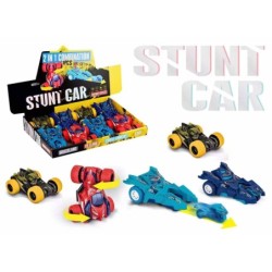 EXP.8 COCHES 2 EN 1 LANZAMOTOS,4 COLORES Exp. 38,5 x 26 x 6 cm. Unid. 10 x 12 x 6 cm.