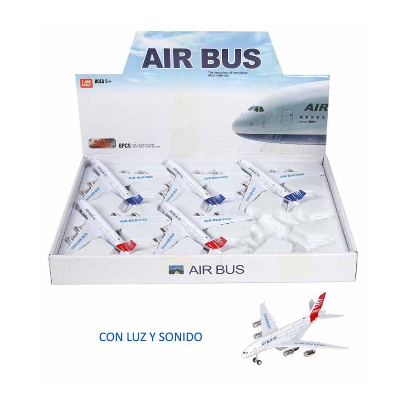 EXP. 6 AVIONES GRANDES CON LUZ Y SONIDO EXP. 6 AVIONES GRANDES CON LUZ Y SONIDO