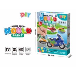 SET PINTURA MOLDE TRAFIC TOOLS 18,5 x 14,5 x 4 cm.