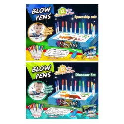 SET CON 12 BOLIS PARA COLOREAR,2 MODELOS 30 x 4,5 x 22 cm.