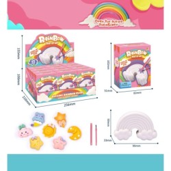 EXP.12 SET EXCAVACION SORPRESA RAINBOW Exp. 15,5 x 21,6 x 25,6 cm. Unid. 5,9 x 3,3 x 9 cm