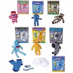 SET HAZ TU PROPIO PELUCHE,6 MODELOS Caja: 20 x 25 x 5 cm Figura: 32 x 15 x 10 cm
