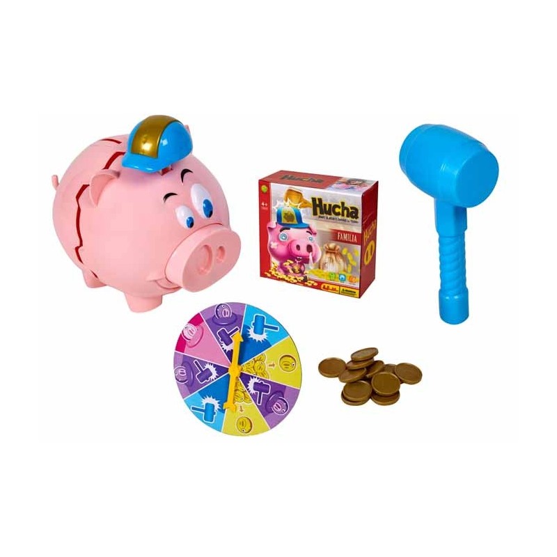JUEGO FAMILIA HUCHA CERDITO 17,5 x 18 x 14 cm JUEGO FAMILIA HUCHA CERDITO 17,5 x 18 x 14 cm