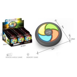 EXP.24 JUEGOS DE MEMORIA 2 EN 1 Exp 15 x 22 x 32,6 cm. Unid. 8 x 2,5 x 8 cm.