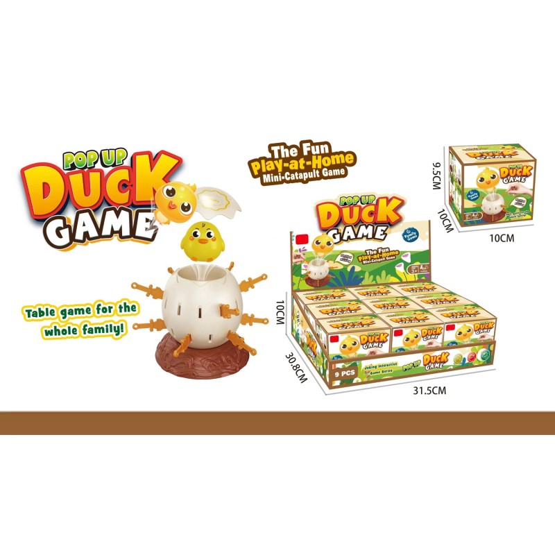 EXP.9 JUEGOS SALTA EL PATO Exp. 31,5 x 10 x 30,8 cm. Unid. 9,5 x 10 x 10 cm. EXP.9 JUEGOS SALTA EL PATO Exp. 31,5 x 10 x 30,8 cm. Unid. 9,5 x 10 x 10 cm.