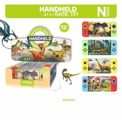 EXP.12 WATER GAME DINOSAURIOS ,4 MODELOS Exp. 30,5 x 8 x 23,5 cm. Unid. 17 x 7,5 x 2,5 cm.