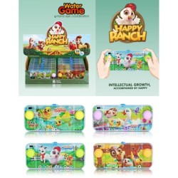 EXP.24 WATER GAME HAPPY RANCH,4 MODELOS Exp. 35 x 28 x 8 cm. Unid. 15,5 x 7 x 2 cm.