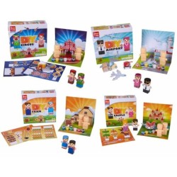 SET PINTA TU PROPIA MARIONETA,4 MODELOS 26 x 25 x 7 cm