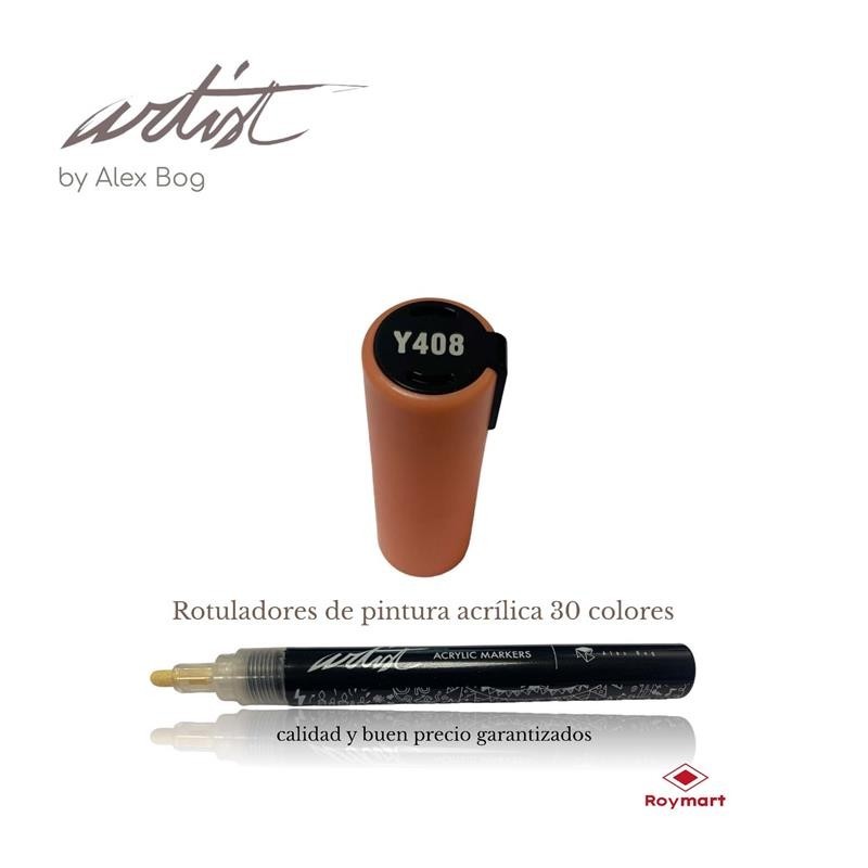 ESTUCHE 12 ROTUL.ACRILICO Y408 SALMON 15 cm. ESTUCHE 12 ROTUL.ACRILICO Y408 SALMON 15 cm.