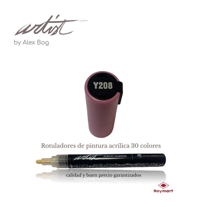 ESTUCHE 12 ROTUL.ACRILICO Y208 ROSA PASTEL 15 cm. ESTUCHE 12 ROTUL.ACRILICO Y208 ROSA PASTEL 15 cm.