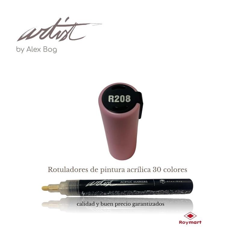 ESTUCHE 12 ROTUL.ACRILICO R208 ROSA CHICLE 15 cm. ESTUCHE 12 ROTUL.ACRILICO R208 ROSA CHICLE 15 cm.