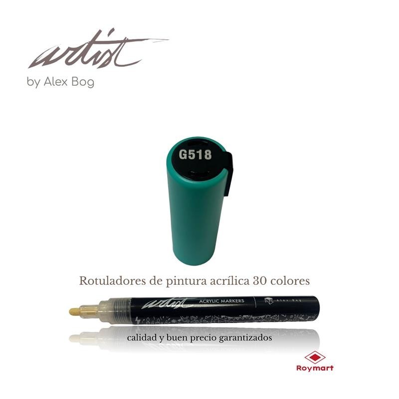 ESTUCHE 12 ROTUL.ACRILICO G518 VERDE MINT ESTUCHE 12 ROTUL.ACRILICO G518 VERDE MINT