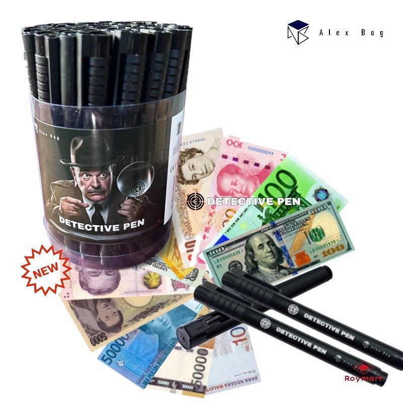 EXP.36 DETECTIVE PEN DETECTOR BILLETES FALSOS Und: 13,2 x 1 cm. EXP.36 DETECTIVE PEN DETECTOR BILLETES FALSOS Und: 13,2 x 1 cm.