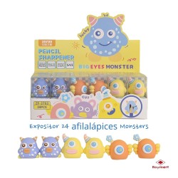 EXP.24 AFILALAPICES MONSTERS Exp: 22,2 x 13,8 x 8,2 cm Und: 4 x 4 x 3 cm.